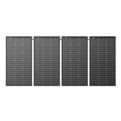 EcoFlow 125W Bifacial Modular Solar Panel- 4 piece Kit - PowerGen USA