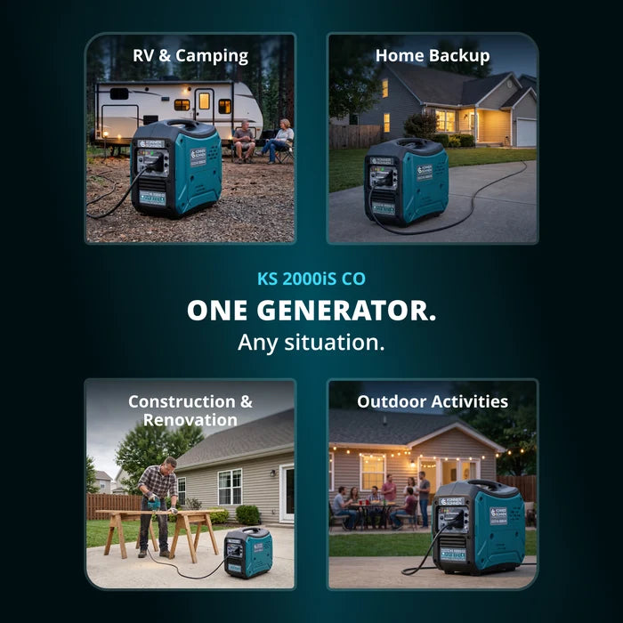 Konner-Sohnen Inverter generator KS 2000iS CO - PowerGen USA