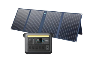 Anker SOLIX C800X Solar Generator + 100W Solar Panel