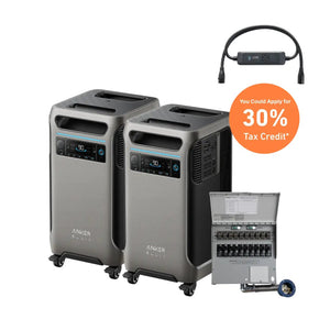Anker x2 SOLIX F3800 + Power Backup Kit