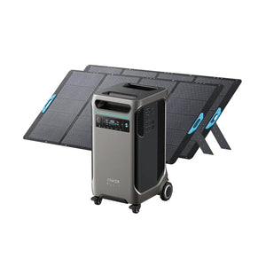 Anker SOLIX F3800 Solar Generator + 2× 400W Solar Panel