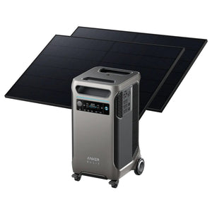 Anker SOLIX F3800 Solar Generator + 2× 410W Rigid Solar Panels