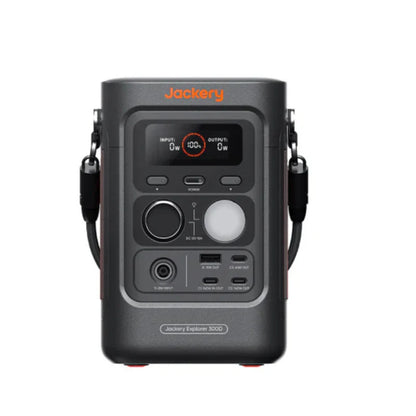 Jackery Explorer 300D Portable Power Station + SolarSaga 40W Air - PowerGen USA