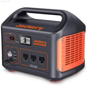 Solar & Battery Powered - Jackery Explorer 1000 Outdoor Portable Power Station Solar Battery Generator With AC Outlets