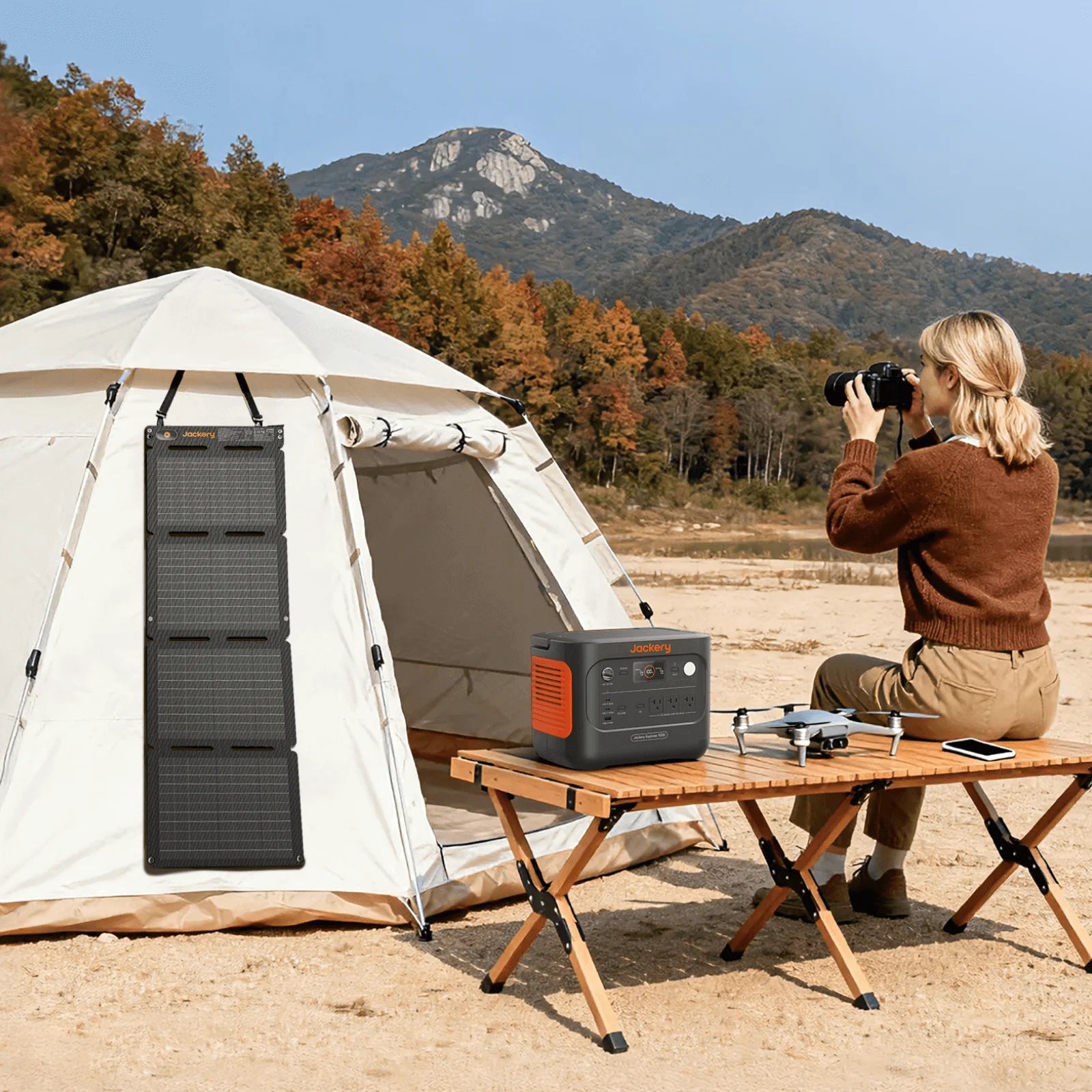 Jackery SolarSaga 40W Air Solar Panel - PowerGen USA