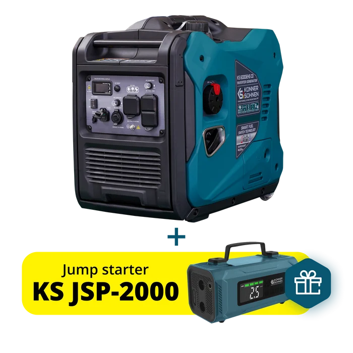 Konner-Sohnen LPG/Gasoline inverter generator KS 6000iEHS CO - PowerGen USA