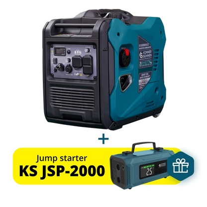 Konner-Sohnen LPG/Gasoline inverter generator KS 6000iEHS CO - PowerGen USA