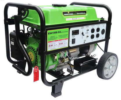 Gas Generators - LIFAN Power USA  3500-Watt Surge 3200 Watt Rated Electric Or Recoil Start Open Frame Generator -CARB