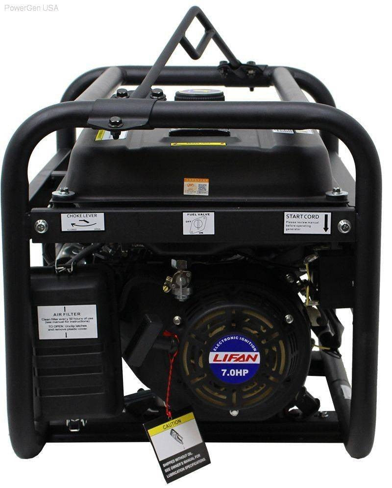 Gas Generators - LIFAN Power USA  4000W Pro Generator - 7MHP W/Recoil Start CARB