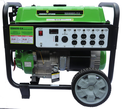 Gas Generators - LIFAN Power USA  6500-Watt Surge 6000 Watt Rated Recoil Start Open Frame Generator