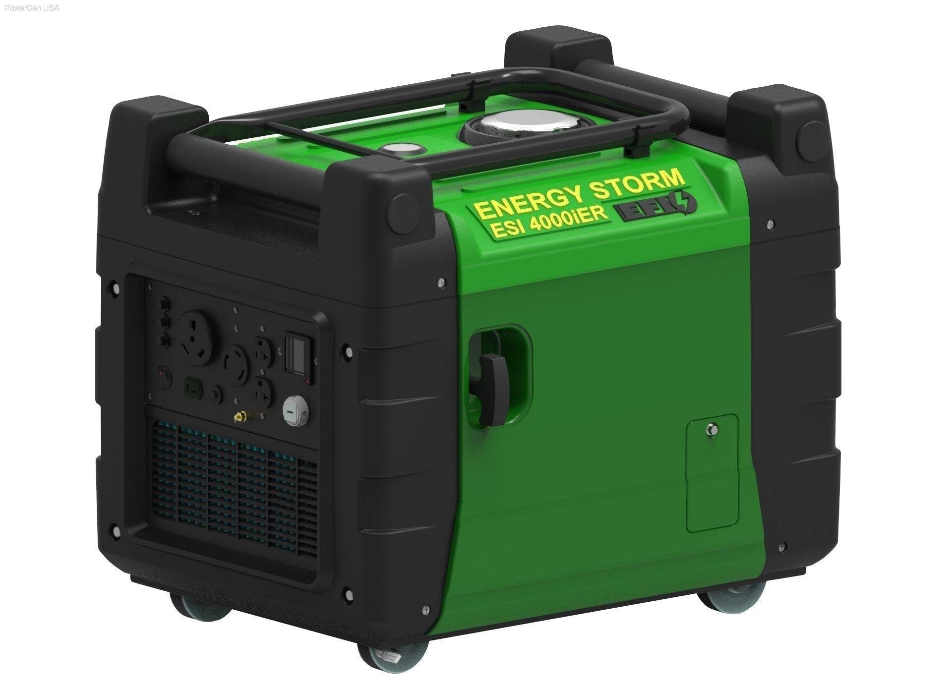 Gas Generators - LIFAN Power USA  Electronic Fuel Injected 4000w Digital Inverter Generator