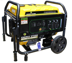 Gas Generators - Lifan Power USA PG8250E-CA / 8250W Surge 6600W Rated Electric / Recoil Start Open Frame Generator