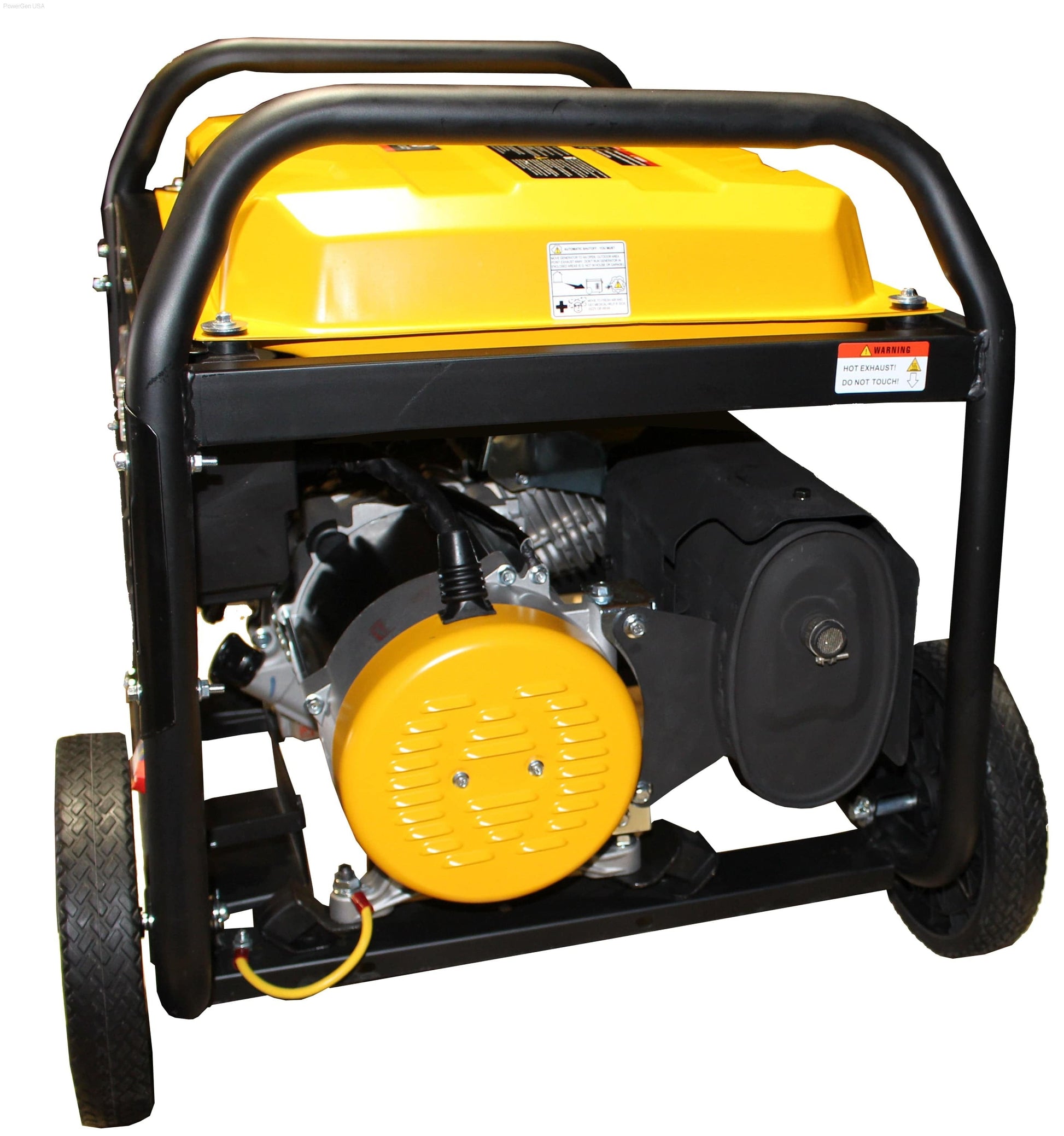 Gas Generators - Lifan Power USA PG8250E-CA / 8250W Surge 6600W Rated Electric / Recoil Start Open Frame Generator