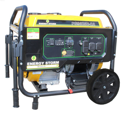 Gas Generators - Lifan Power USA PG9625E-CA / 9625W Surge 7700W Rated Electric / Recoil Start Open Frame Generator