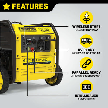 open frame inverter generator