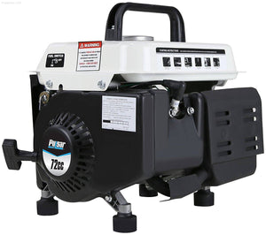 Gas Generators - Pulsar PG1202SA-1200W Generator RATED 900W 2 Stroke, NON-Carb Approved