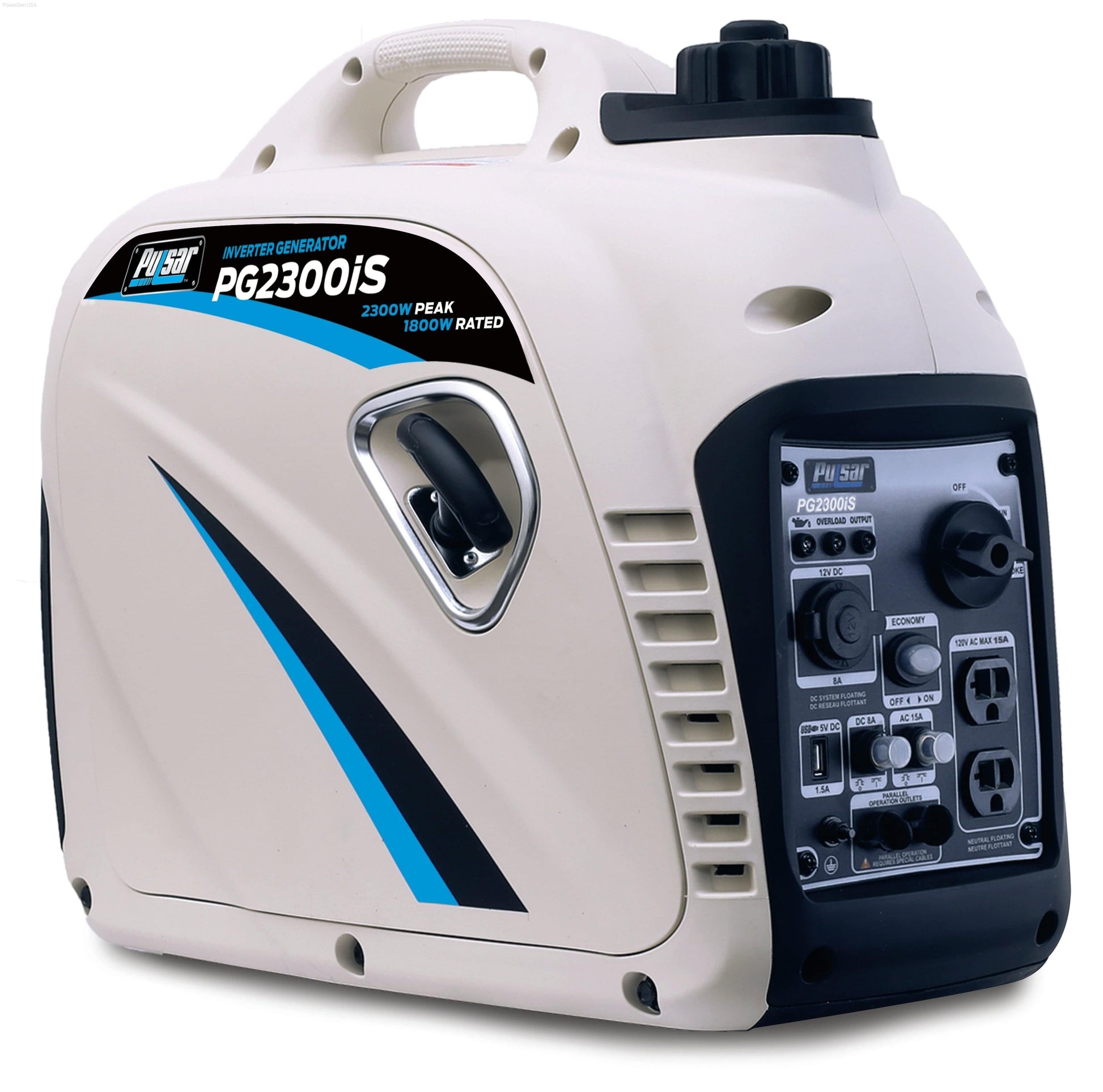 Gas Generators - Pulsar PG2300iS-Inverter 2300W Generator RATED 1800W, Carb Approved