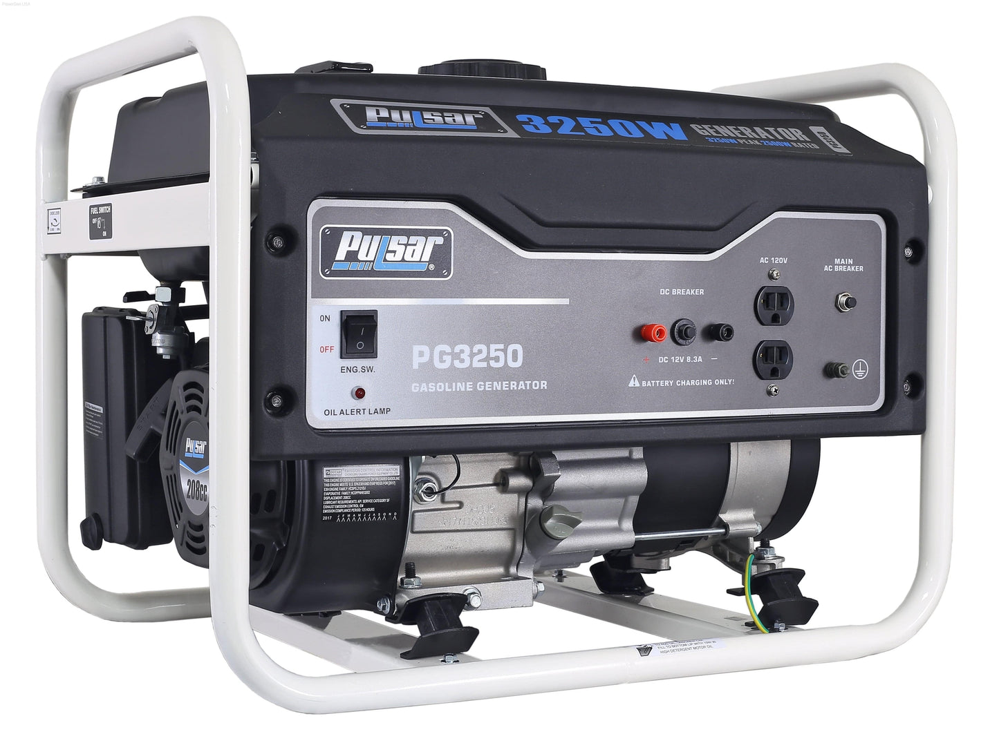 Gas Generators - Pulsar PG3250-3250W Generator RATED 2500W