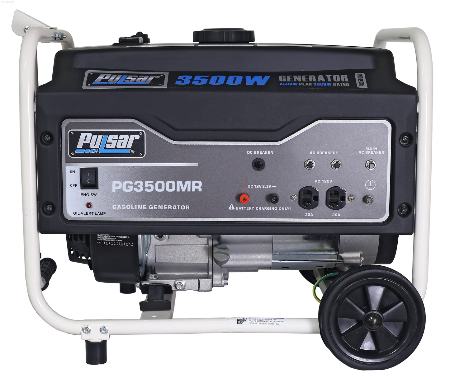 Gas Generators - Pulsar PG3500MR-3500W Generator RATED 3000W