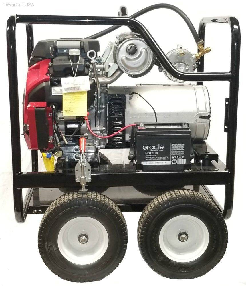 Dual Fuel Hybrid - Smart Generators The Motorhead® Plus – 13000/23000 Watt Dual Fuel Portable Generator With Honda Engine