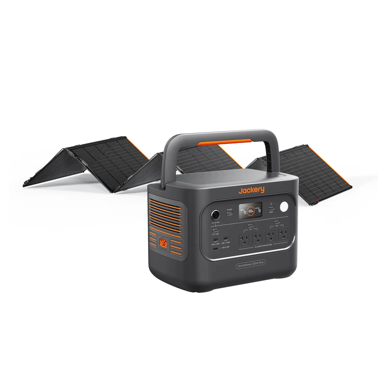 Jackery Solar Generator HomePower 2000 Plus v2 + Solarsaga panel 500w